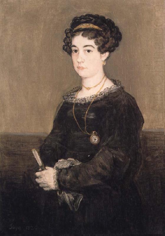 Francisco Goya Dona Maria Martinez de Puga china oil painting image